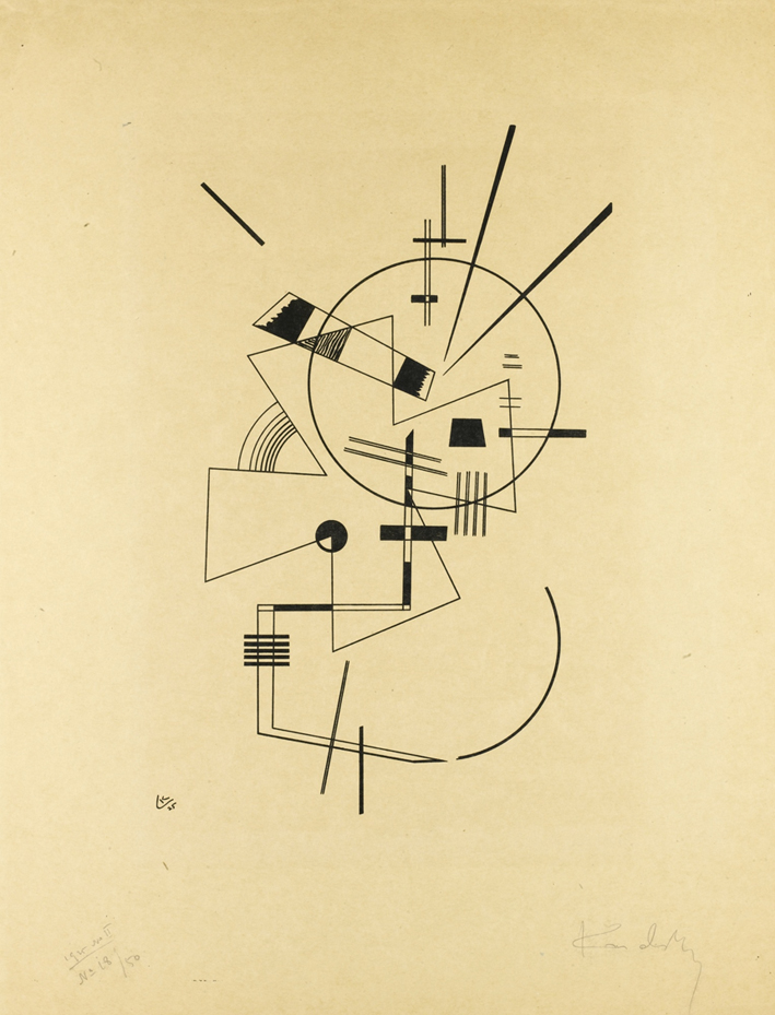  瓦西里·康丁斯基 wassily kandinsky ——光刻二